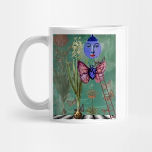 Blue Heart Mug